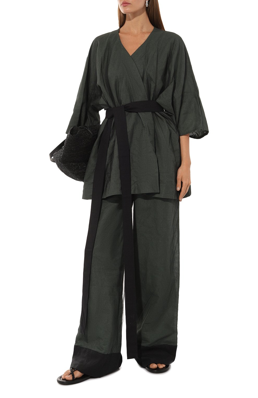 Льняные брюки MIDGARD PARIS, арт. V2-PT4-GN, фото 2