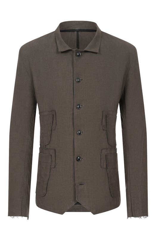 Двусторонний пиджак из вискозы и льна 139Dec SUT617-GRE-HEMP Зелёный SUT617-GRE-HEMP