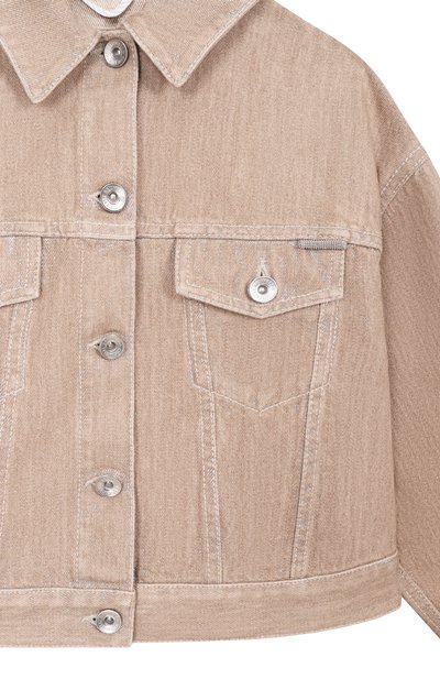 Джинсовая куртка BRUNELLO CUCINELLI, арт. BL1090613B, фото 3