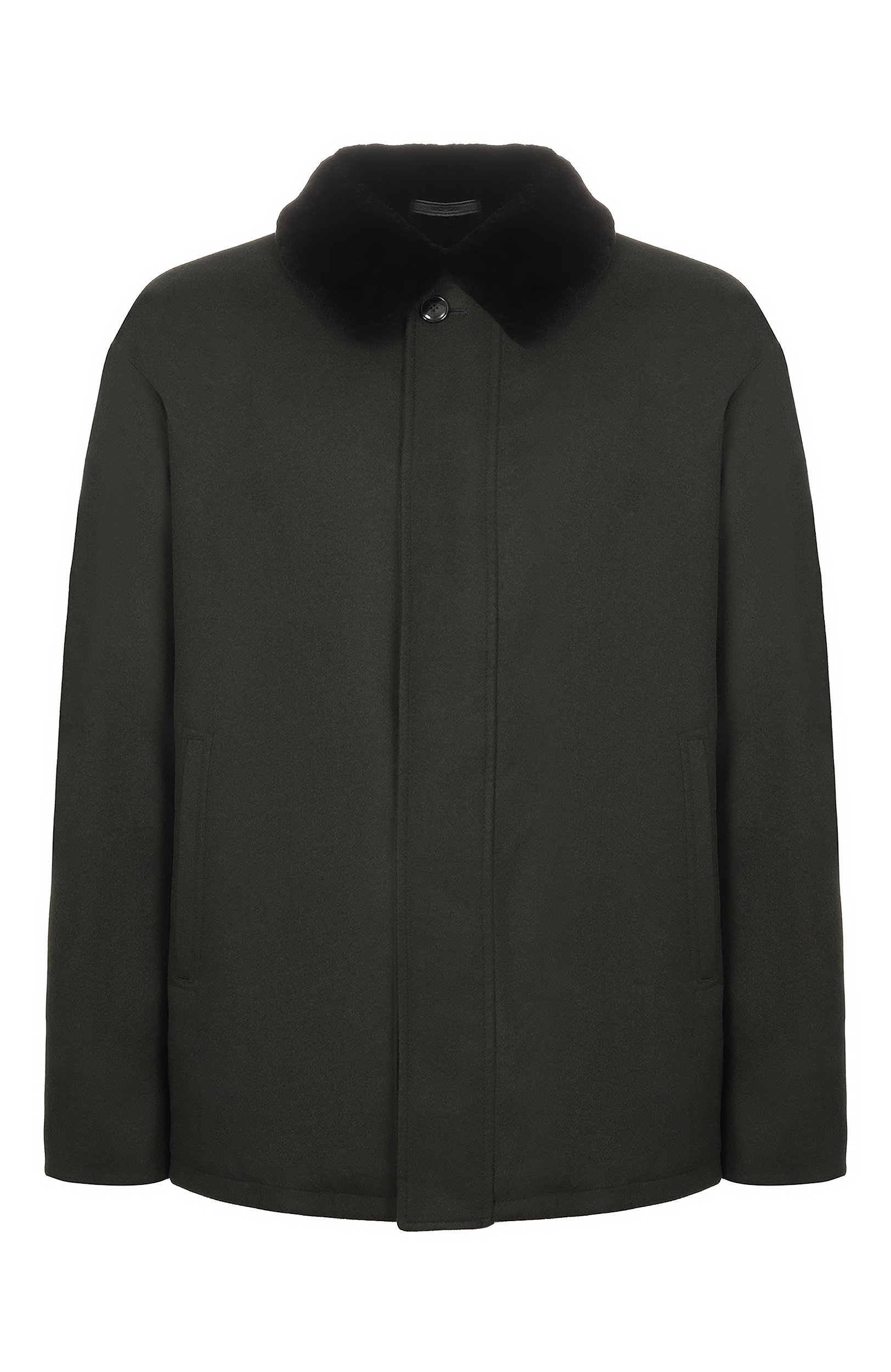Кашемировое пальто с подкладкой из овчины GIORGIO ARMANI, арт. GM003926/TE13515, фото 1