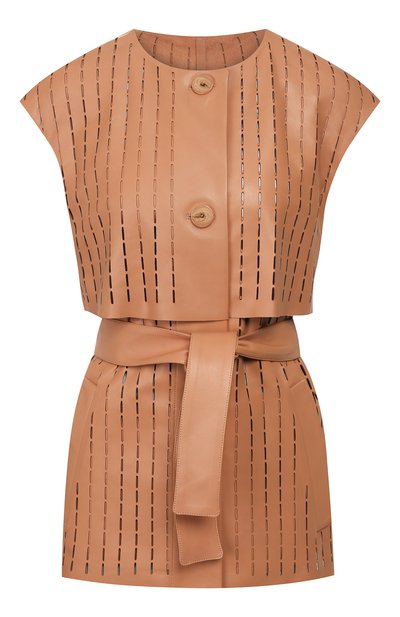 Кожаный жилет DROME, арт. DPD3023/D1846, фото 1