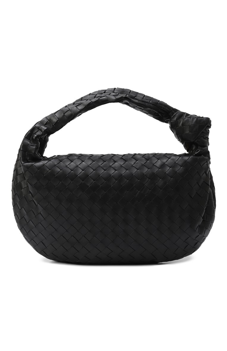 Женская сумка jodie BOTTEGA VENETA черного цвета, арт. 600261-VCPP0 | Фото 6 (Материал: Натуральная кожа; Размер: large)