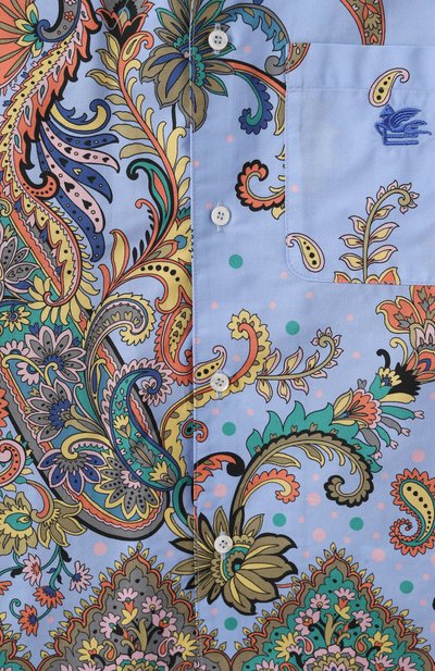 Хлопковая рубашка ETRO, арт. GW5P51, фото 3