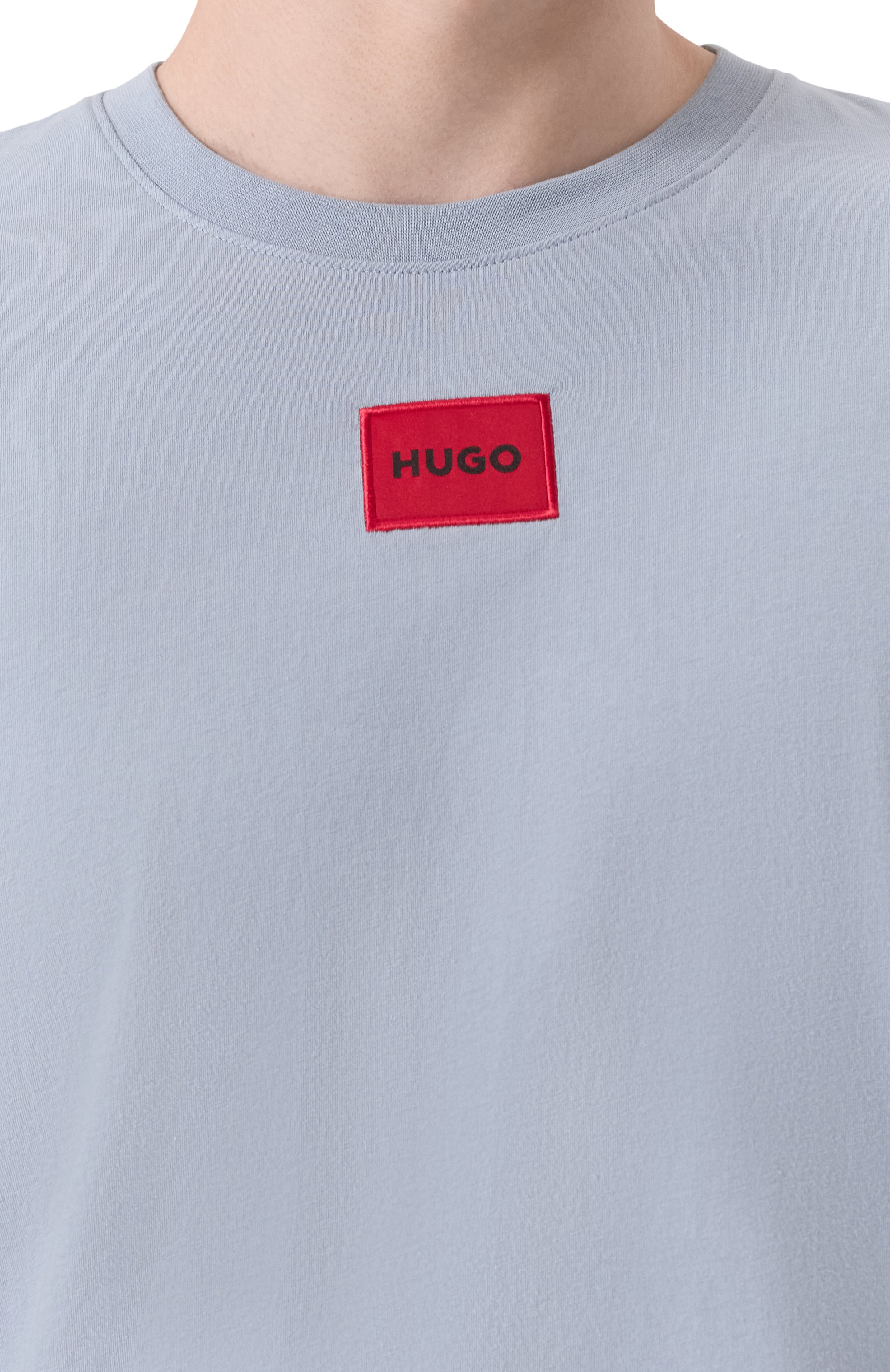 Хлопковая футболка HUGO, арт. 50447978, фото 5