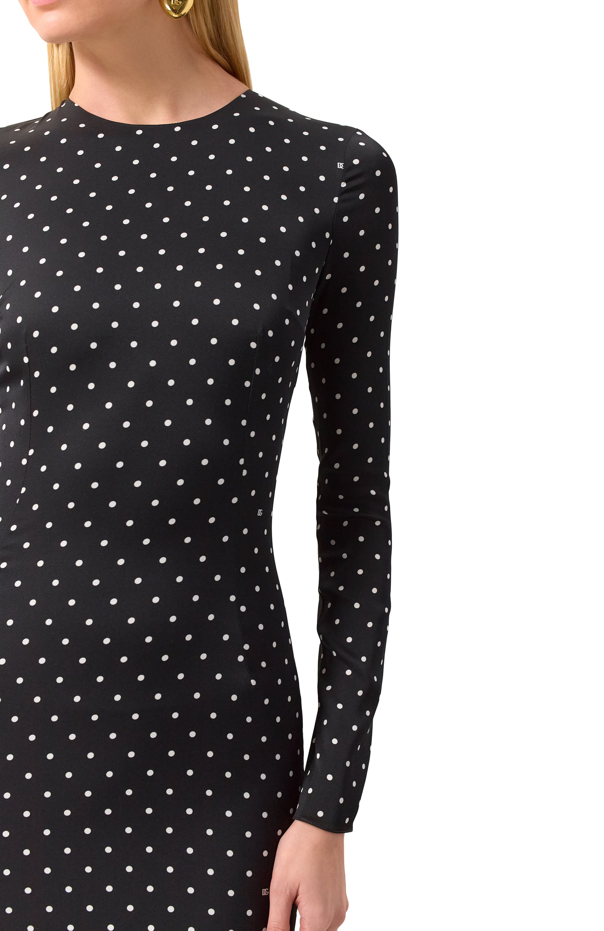 Шелковое платье DOLCE & GABBANA, арт. F6GAVT/FSA63, фото 5