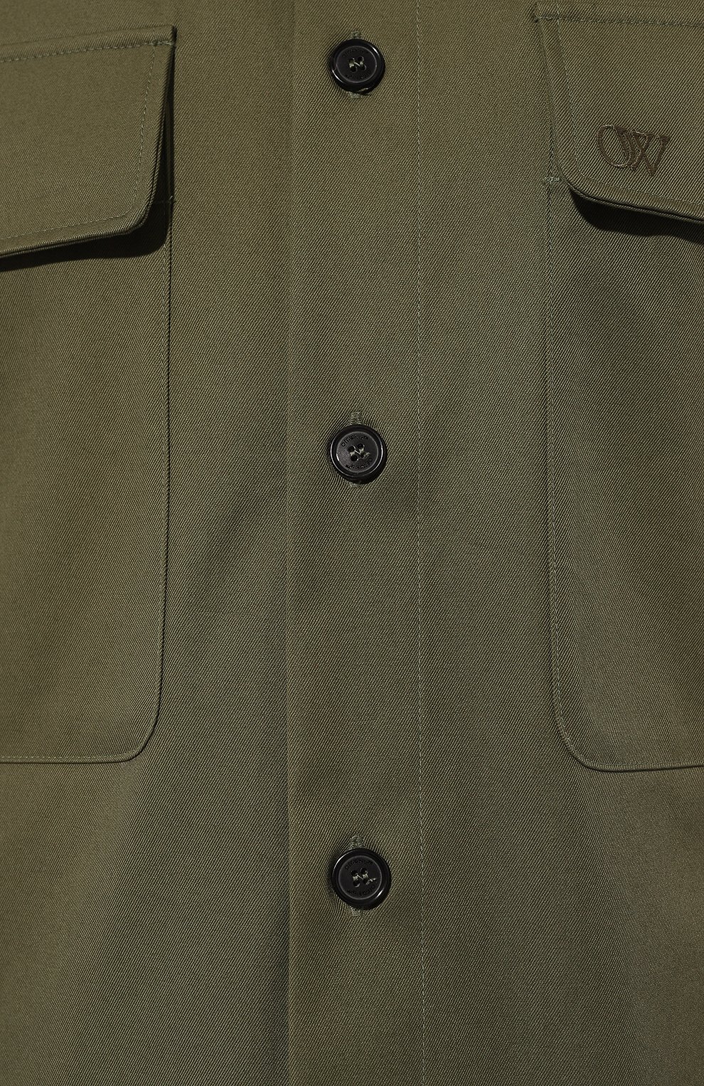 Хлопковая рубашка OFF-WHITE, арт. 0MES009F24FAB001, фото 5