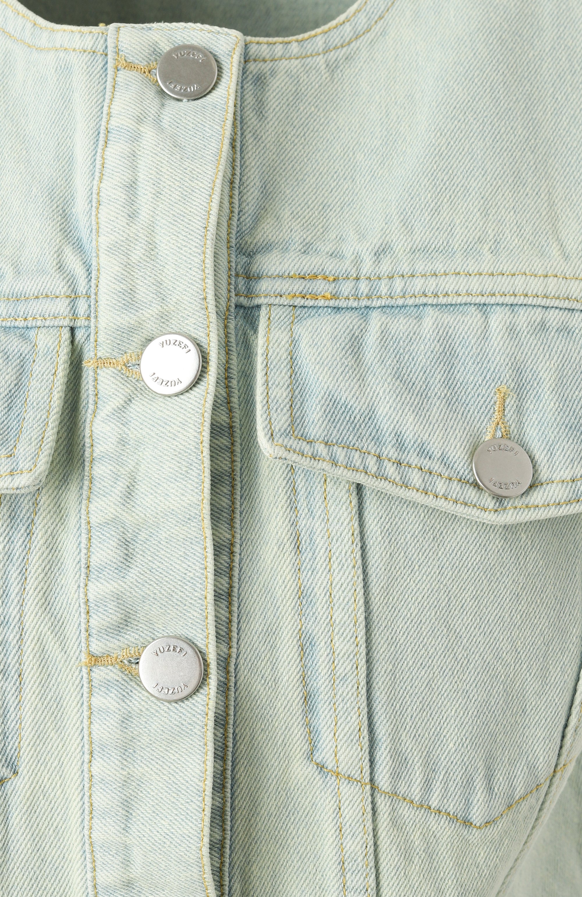 Джинсовый жилет YUZEFI, арт. YUZRS25-RW-JK01-43, фото 6