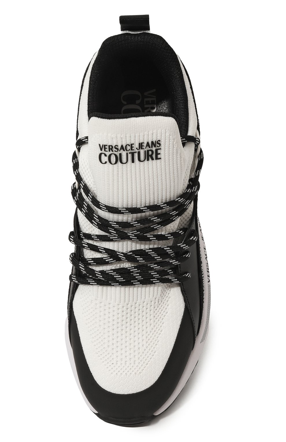Комбинированные кроссовки VERSACE JEANS COUTURE, арт. 76YA3SA3/ZS446, фото 6