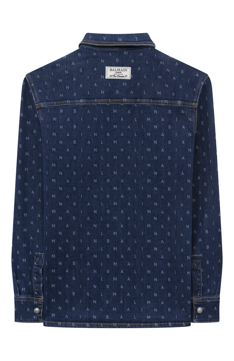Джинсовая куртка-рубашка BALMAIN, арт. BU5P30, фото 2