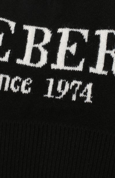 Кашемировая шапка ICEBERG черного цвета по цене 9950 руб., арт. 19I I2P1/3042/7003, фото 3 Кашемировая шапка ICEBERG, арт. 19I I2P1/3042/7003, фото 3