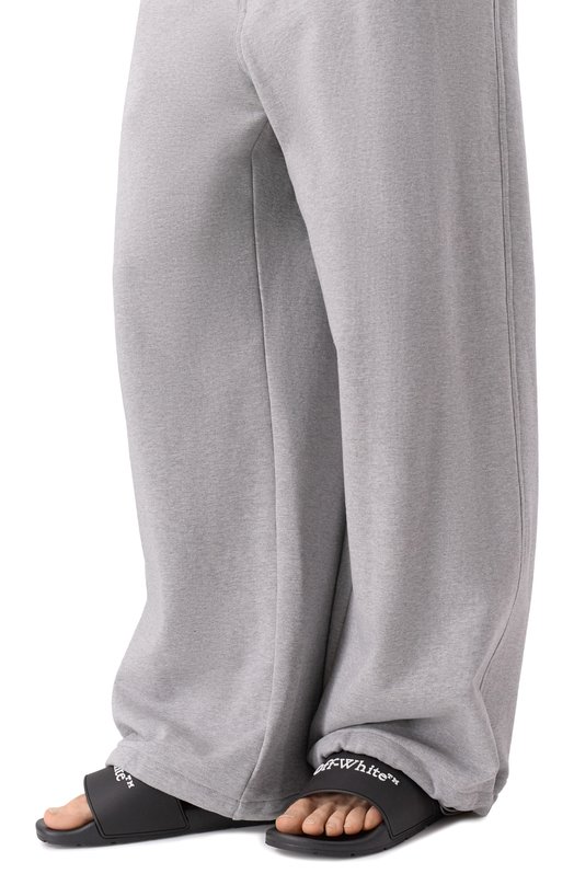 Шлепанцы Bookish Off-White 0MIU002C99MAT002 Чёрный  0MIU002C99MAT002 Фото 3