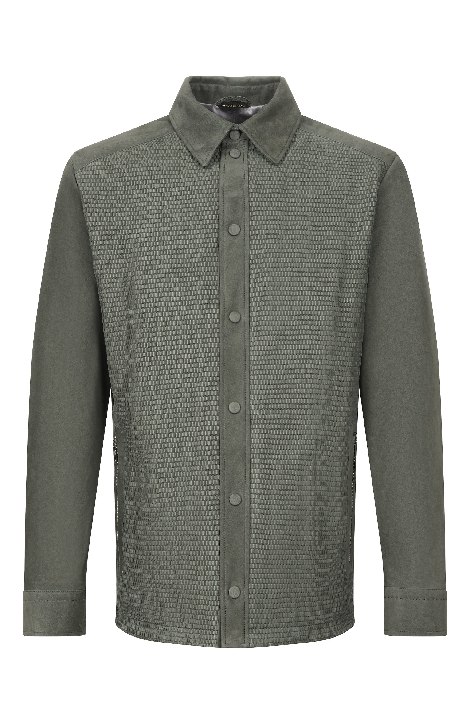 Замшевая куртка-рубашка ZILLI, арт. ATIS00M1007VBRL00, фото 1