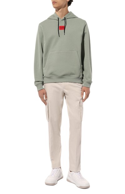 Хлопковое худи HUGO, арт. 50458700, фото 2