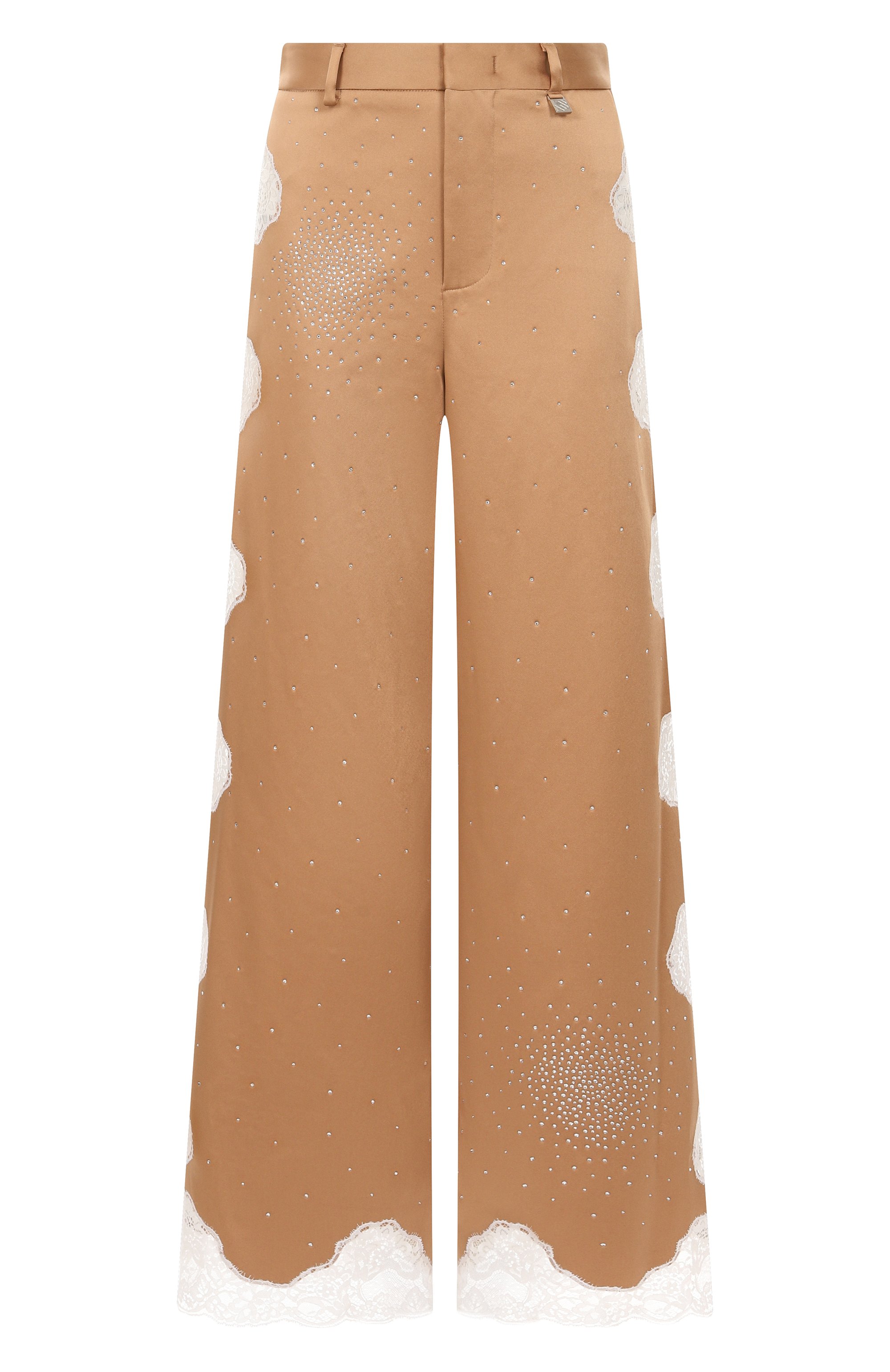 Брюки с отделкой стразами GIUSEPPE DI MORABITO, арт. 05FWPA130YC 05300A, фото 1