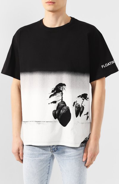 Хлопковая футболка VALENTINO, арт. TV0MG06J68Y, фото 3