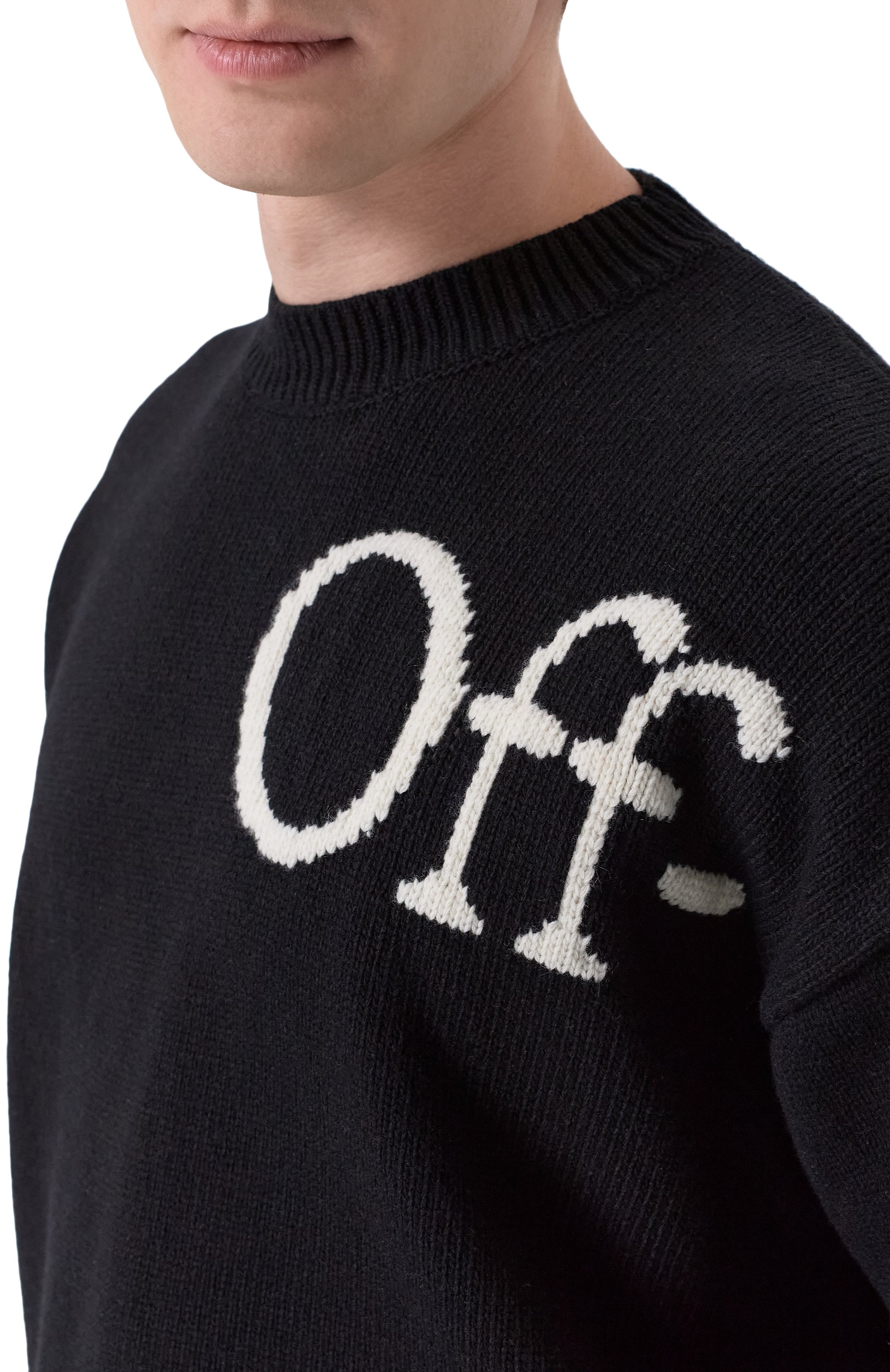 Шерстяной свитер OFF-WHITE, арт. 0MHE20QF25KNI001, фото 5