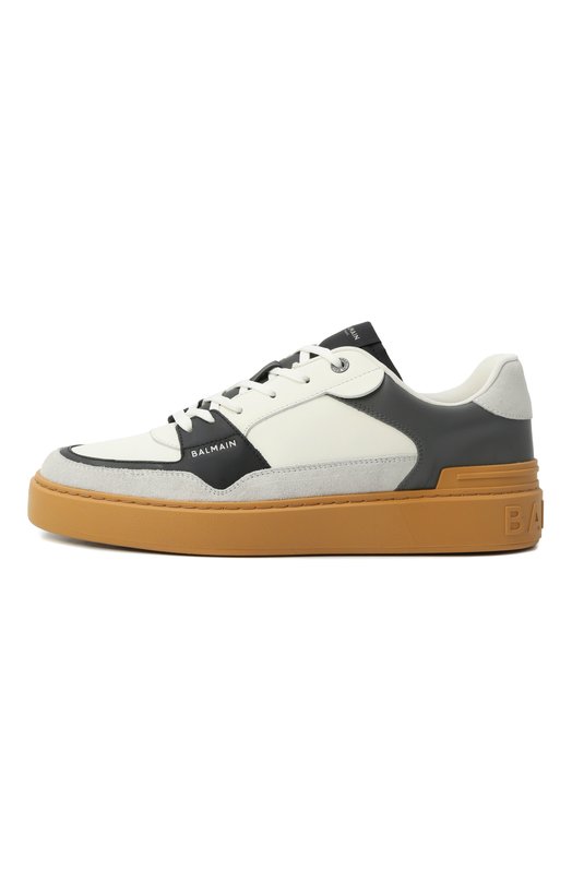 Кожаные кеды B-Court Flip Balmain FM1VI349/LC0P Разноцветный  FM1VI349/LC0P Фото 4