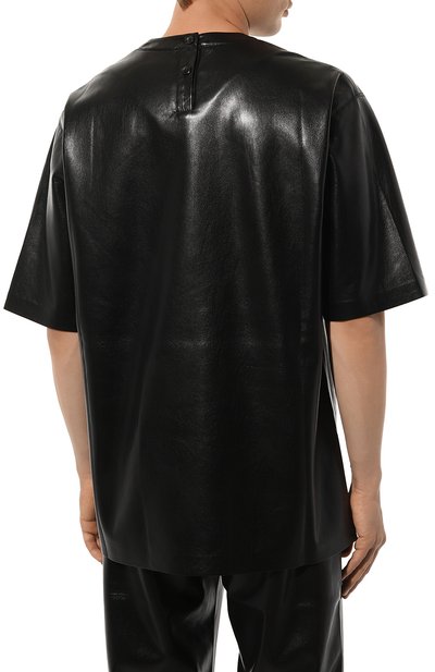 Футболка из экокожи NANUSHKA, арт. NM24PFSH02199, фото 4