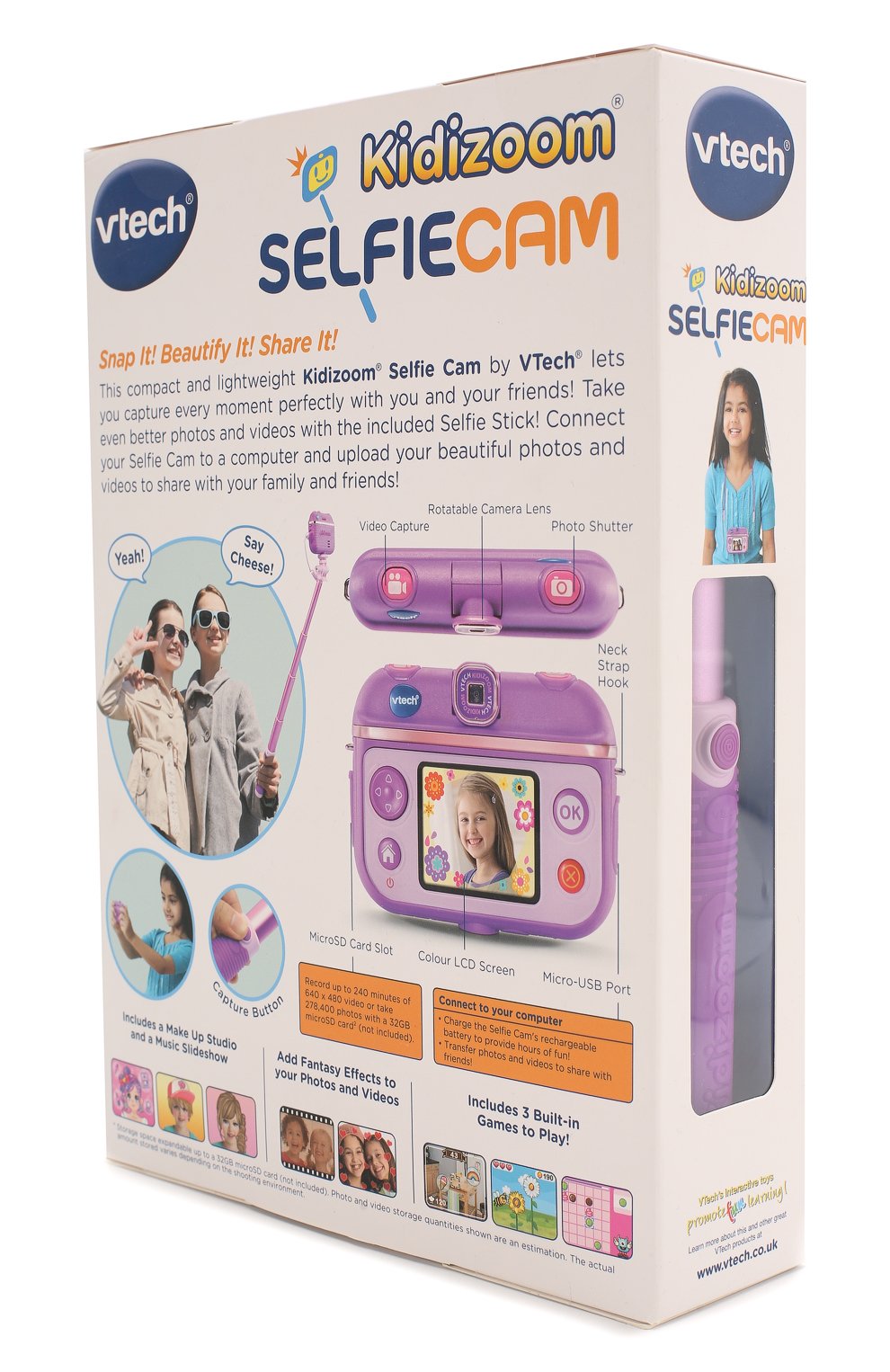 Селфи камера kidizoom VTECH разноцветного цвета по цене 7020 руб., арт. 80-193703, фото 2 Селфи камера kidizoom VTECH, арт. 80-193703, фото 2