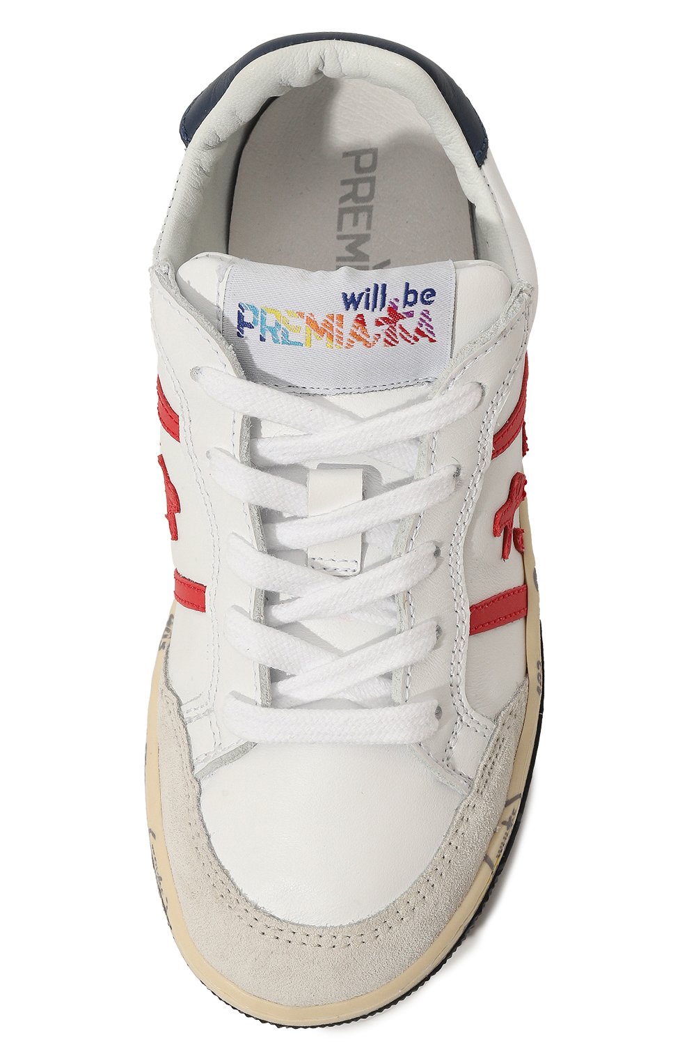 Кожаные кеды wally PREMIATA WILL BE, арт. 23311926/WALLY/27-35, фото 4