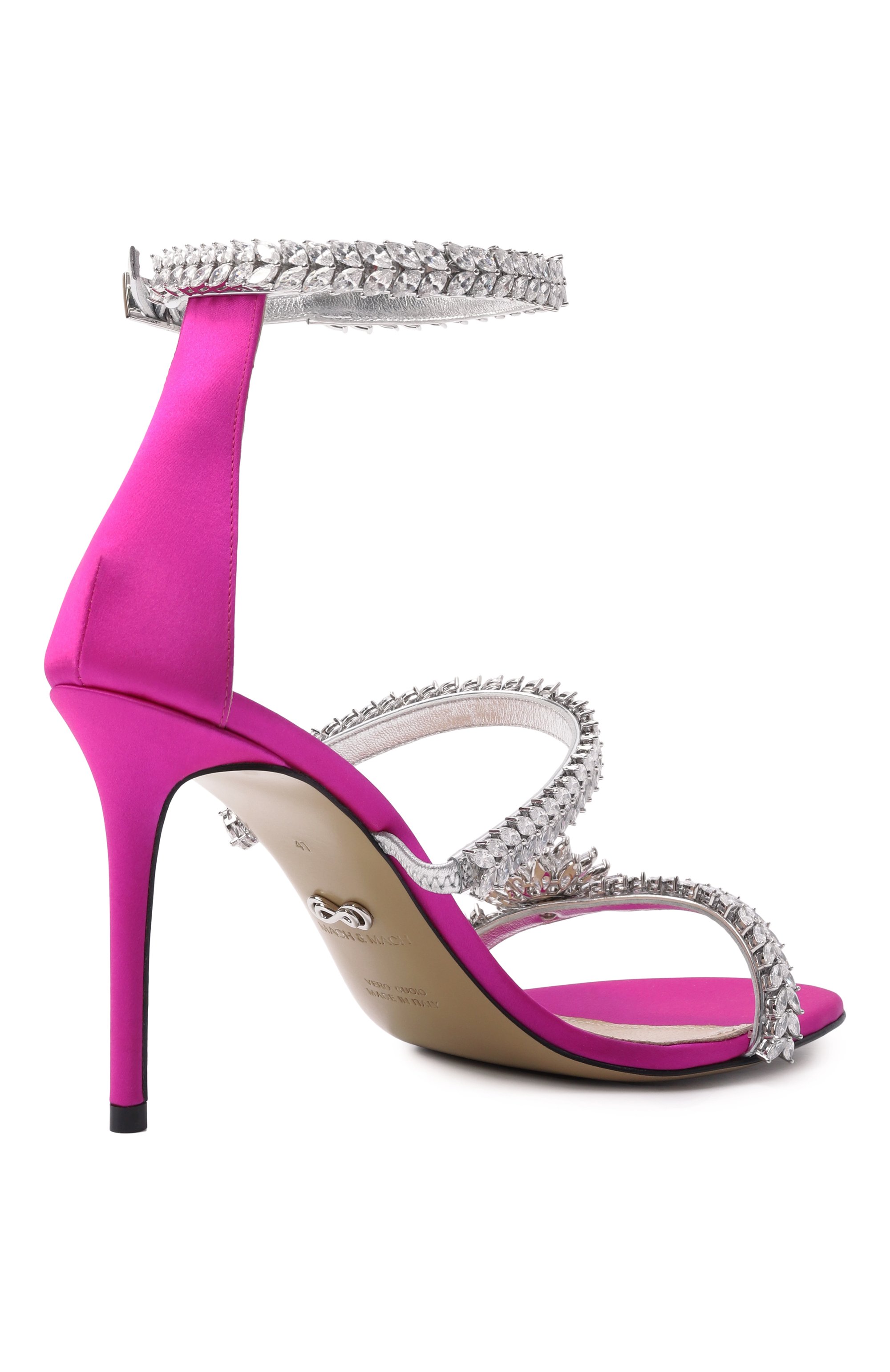 Текстильные босоножки lotus flower 100 MACH & MACH, арт. R25-S0912-95-CRP-B29, фото 5