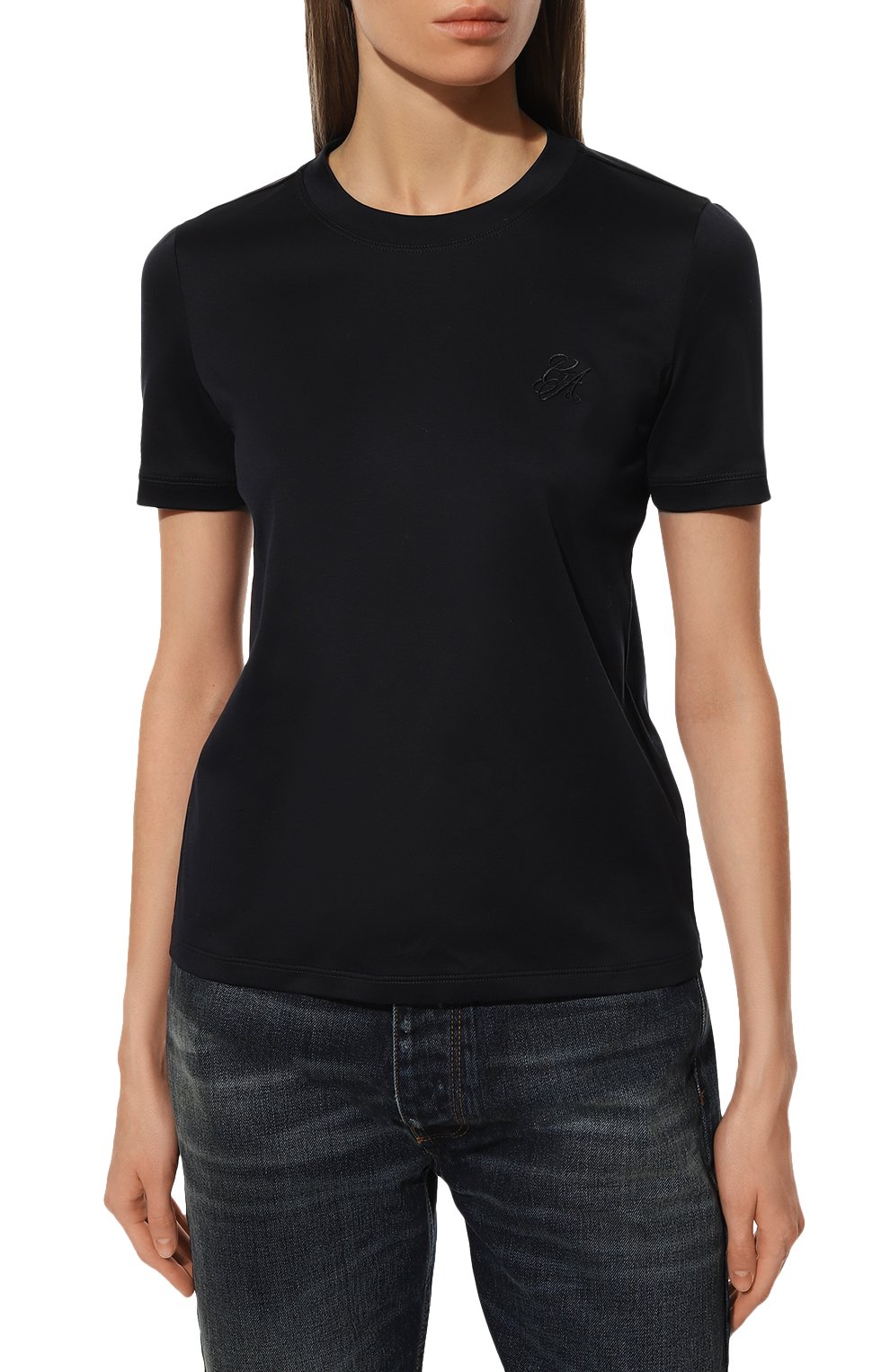 Хлопковая футболка GIORGIO ARMANI, арт. 3KAM56/AJVIZ, фото 3