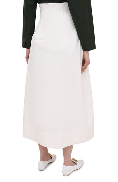 Льняная юбка JIL SANDER, арт. JSWS355975-WS320700, фото 4