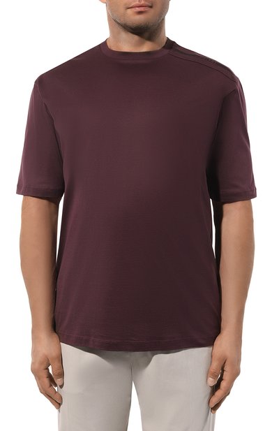 Хлопковая футболка ZILLI, арт. TSR001M0110VFST00/62, фото 3