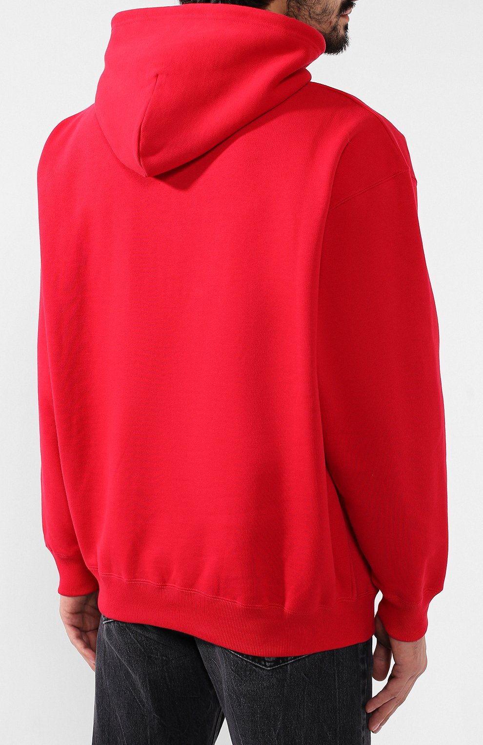 Хлопковое худи BALENCIAGA, арт. 570811/TGV70, фото 4