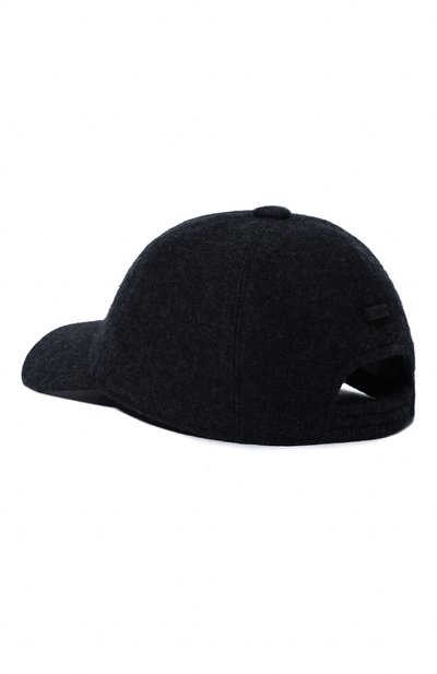 Кашемировая бейсболка FEDELI темно-синего цвета по цене 36250 руб., арт. 7UI00801, фото 3 Кашемировая бейсболка FEDELI, арт. 7UI00801, фото 3