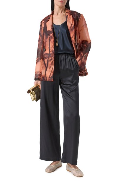 Атласные брюки ERIKA CAVALLINI, арт. P5SS04, фото 2