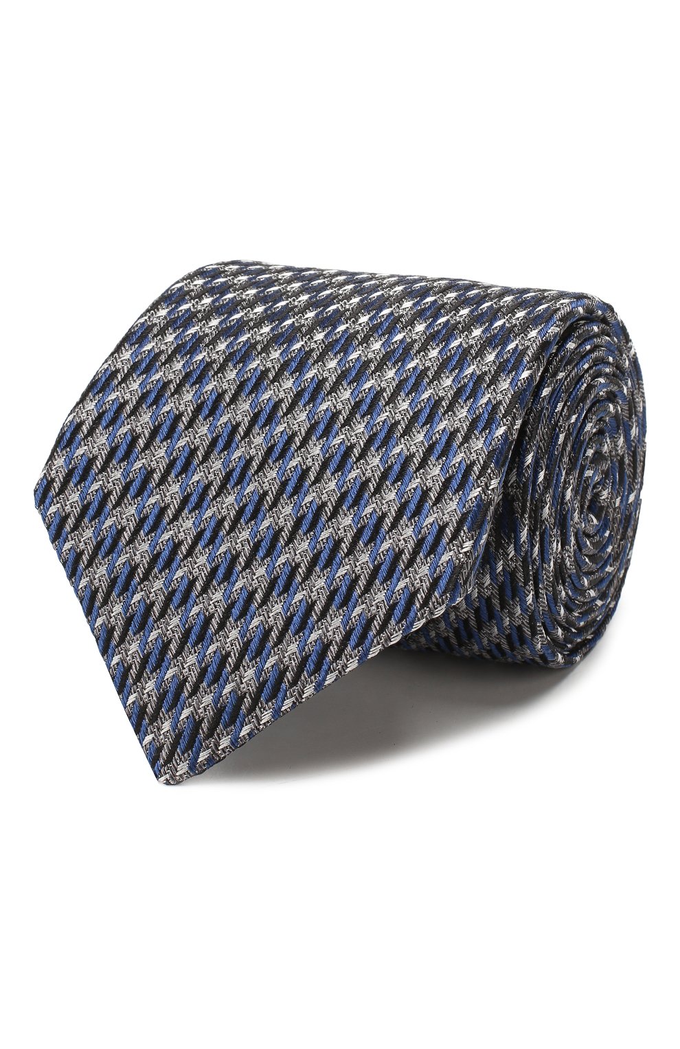 Шелковый галстук LANVIN синего цвета по цене 8495 руб., арт. 40595/TIE, фото 1 Шелковый галстук LANVIN, арт. 40595/TIE, фото 1