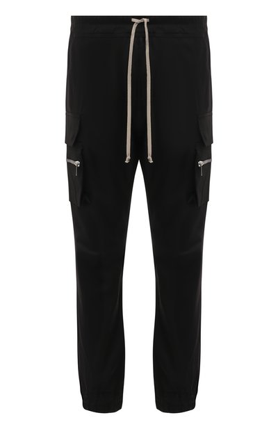 Мужские хлопковые джоггеры RICK OWENS, арт. RU02D6396/TE