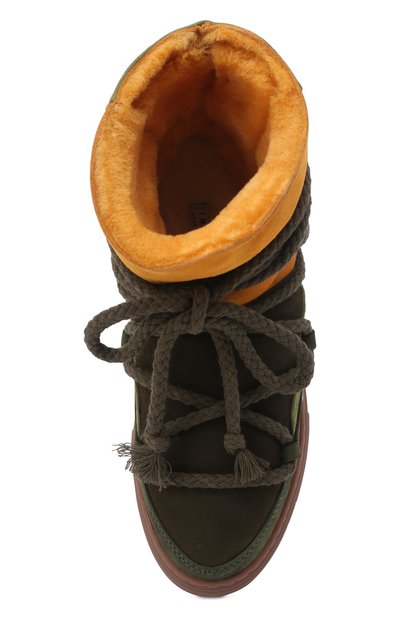 Замшевые сапоги INUIKII, арт. 60102-61/34-38, фото 4