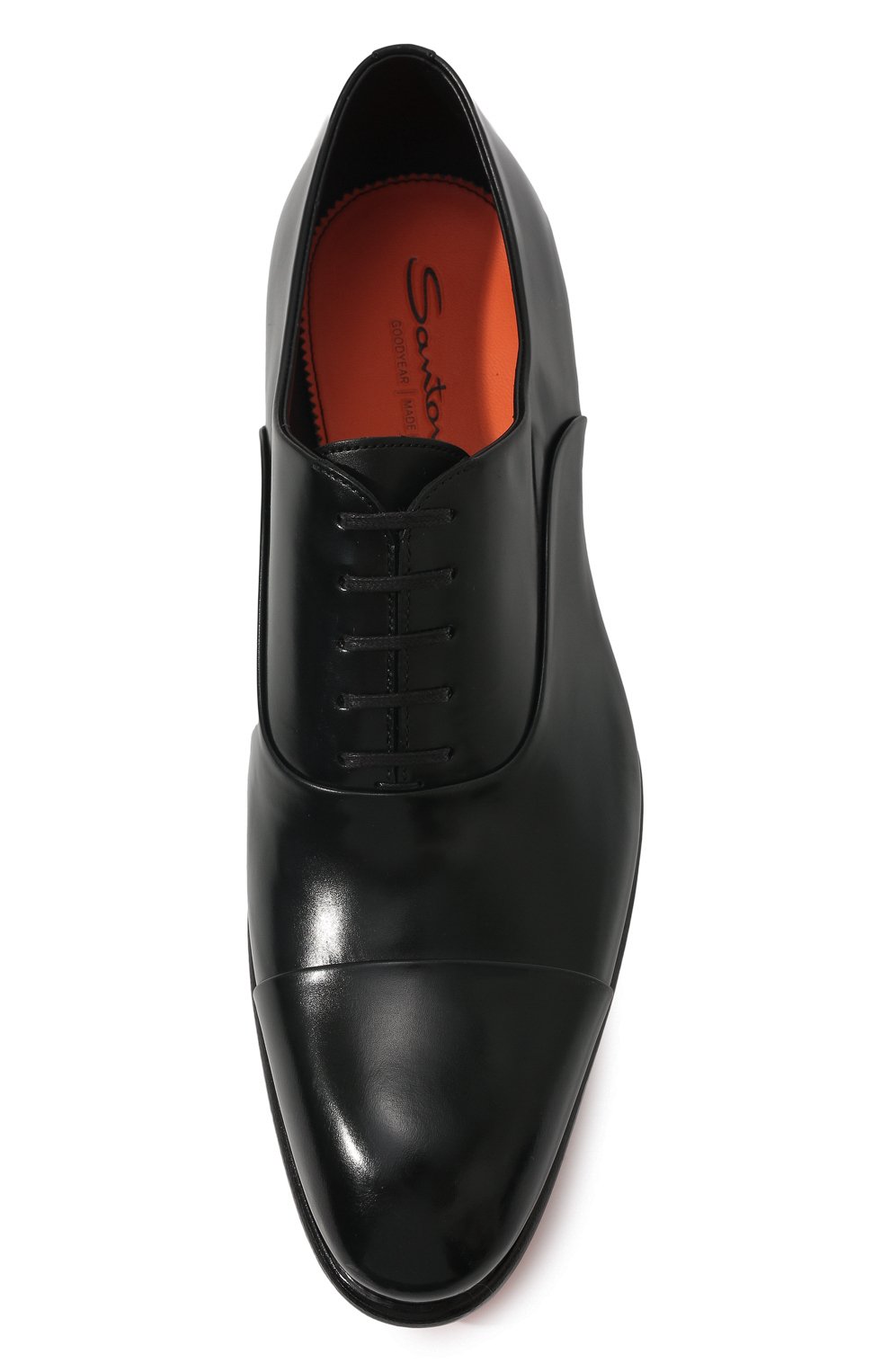 Кожаные оксфорды carter SANTONI, арт. MCCG12621MC1HVVDN01, фото 6