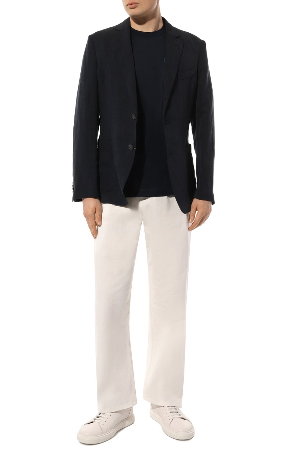 Хлопковая футболка ZILLI, арт. TSR001M0110VZMX00, фото 2