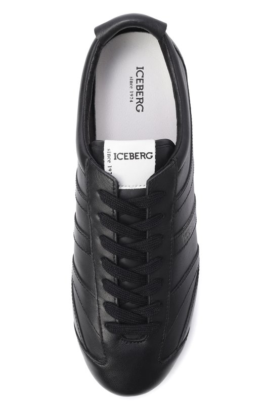 Кожаные кроссовки Iceberg IU1854 Чёрный  IU1854 Фото 5