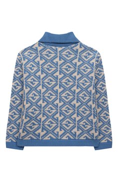 Детский кардиган из хлопка и шерсти GUCCI голубого цвета, арт. 671172/XKB6G | Фото 2 (Материал внешний: Шерсть, Хлопок; Рукава: Длинные; Мальчики Кросс-КТ: Кардиган-одежда; Региональные ограничения белый список (Axapta Mercury): RU, Не проставлено; Нос: Не проставлено; Ростовка одежда: 12 мес | 80 см, 18 мес | 86 см, 24 мес | 92 см)