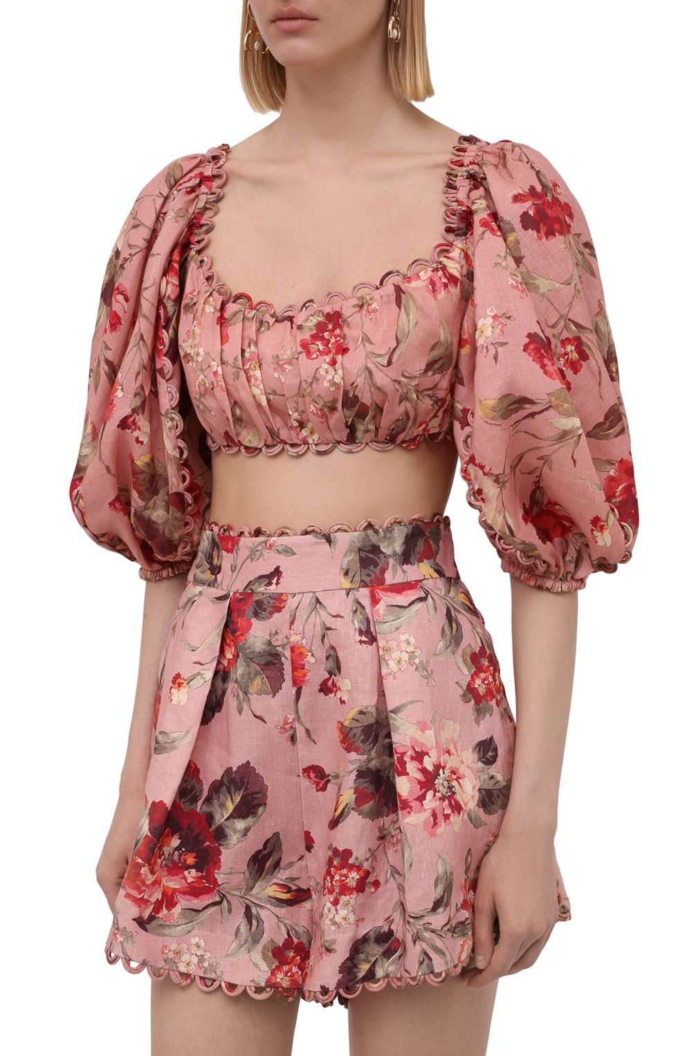 Льняной топ ZIMMERMANN, арт. 1476TCAS, фото 3