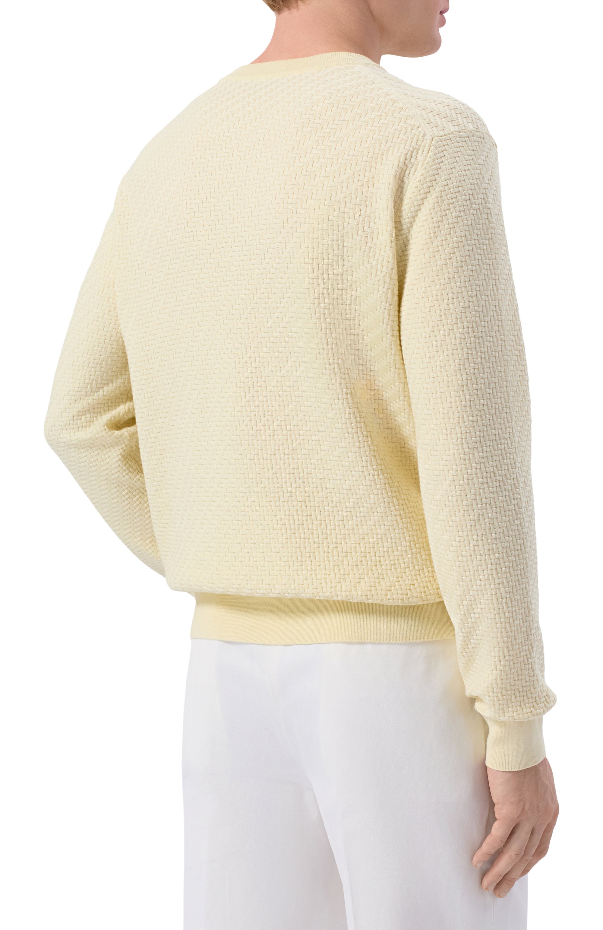 Джемпер из хлопка и шелка BRIONI, арт. UMQ90L/PAK22, фото 4