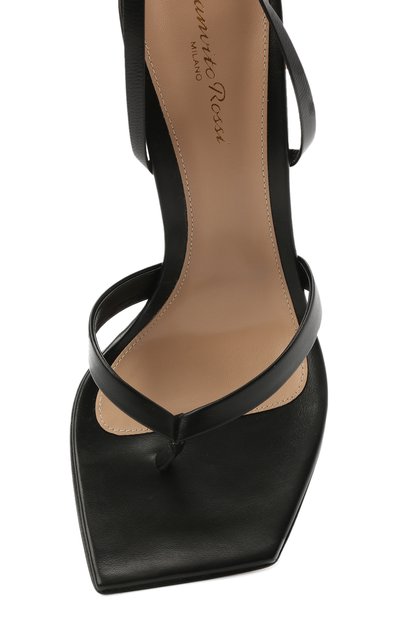 Кожаные босоножки ribbon GIANVITO ROSSI, арт. G32006.15RIC.NAPNER0, фото 5