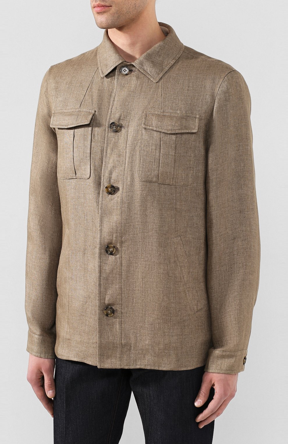 Льняная куртка LORO PIANA, арт. FAI9991, фото 3