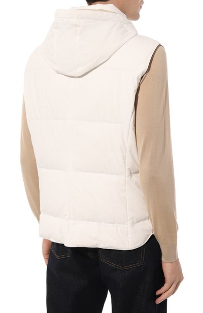 Пуховый жилет BRUNELLO CUCINELLI, арт. MM4031716, фото 4