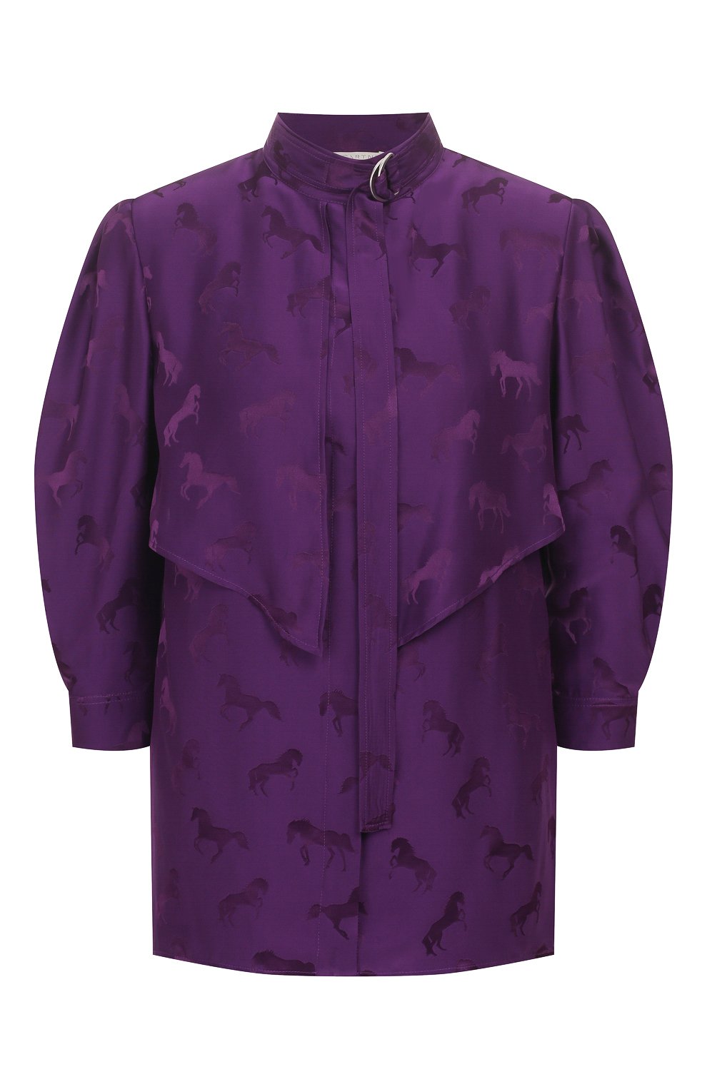 Блузка из смеси шелка и вискозы STELLA MCCARTNEY сиреневого цвета по цене 85150 руб., арт. 599776/SNA57, фото 1 Блузка из смеси шелка и вискозы STELLA MCCARTNEY, арт. 599776/SNA57, фото 1