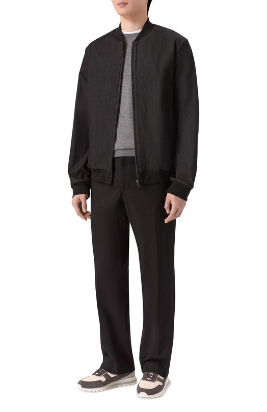 Джинсовый бомбер MVST M26.CSM.0402/T38BK Серый  M26.CSM.0402/T38BK Фото 2