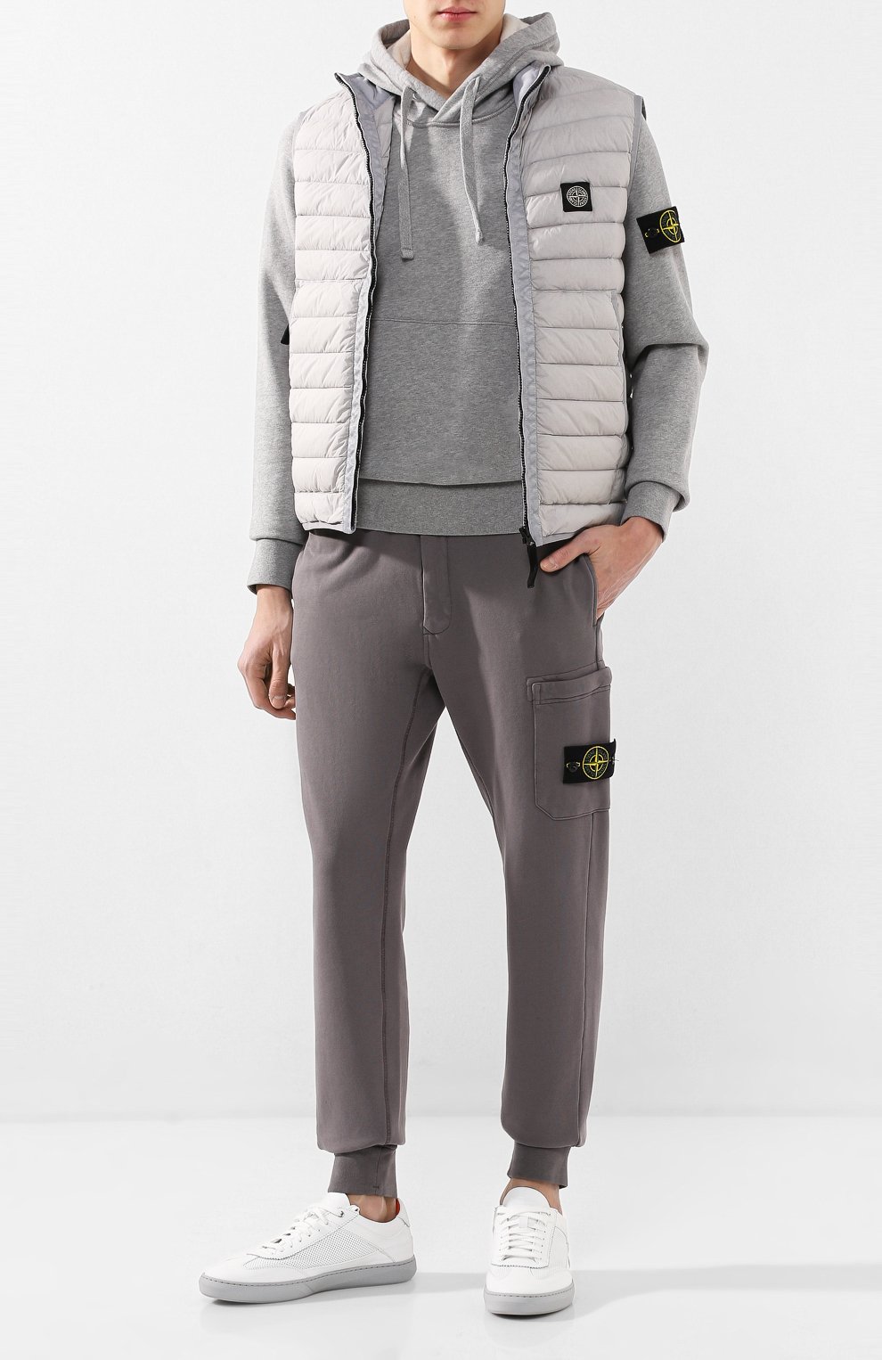 Хлопковое худи STONE ISLAND, арт. 721564151, фото 2