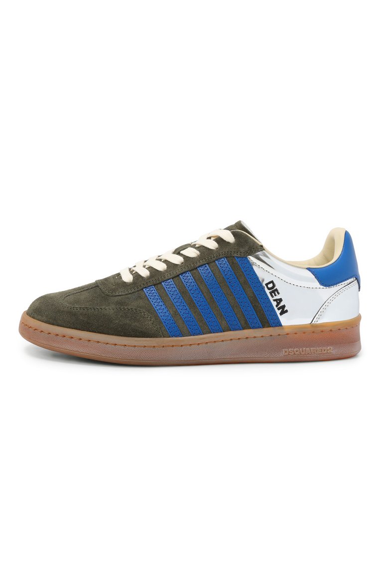 Кожаные кеды boxer DSQUARED2, арт. SNM0442/23808438, фото 1