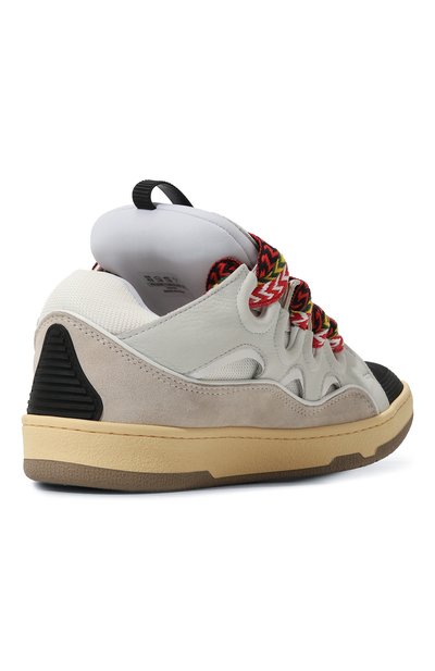 Комбинированные кеды curb LANVIN, арт. FM-SKRK11-DRA2-A20, фото 5