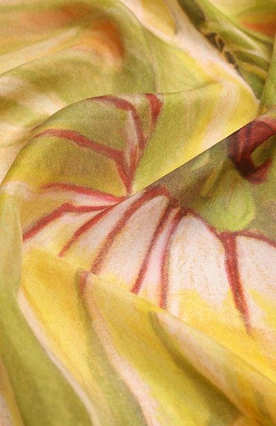 Шелковый платок настурция GOURJI, арт. T21NS7R/1, фото 3