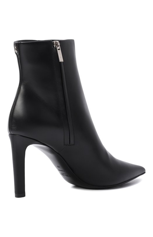 Кожаные ботильоны Frankie 85 Jimmy Choo FRANKIEAB85CLF Чёрный  FRANKIEAB85CLF Фото 5